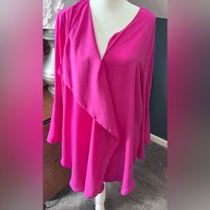 Pink Cato waterfall shirt